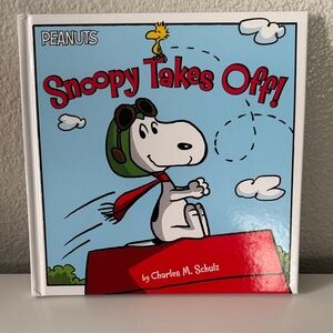 Peanuts Snoopy Aviator Adventure Book - Red, Blue, Green